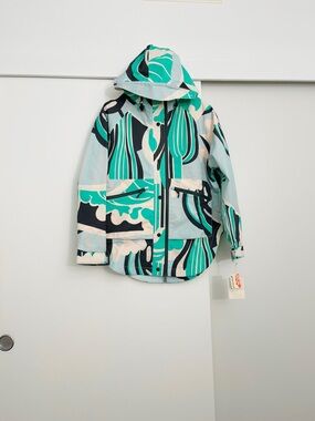 NWT Free People Singin' In The Rain Packable Rain Jacket Size XS